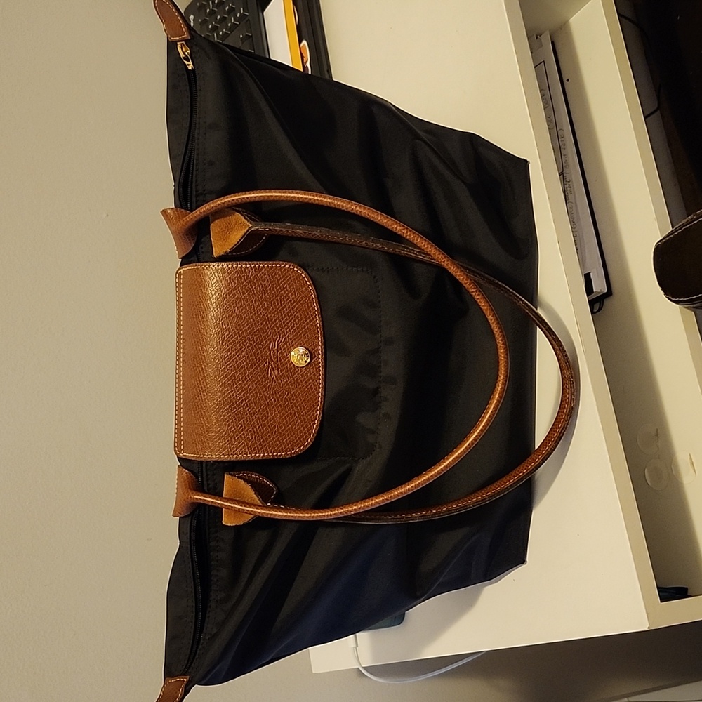 Longchamp le pliage large black